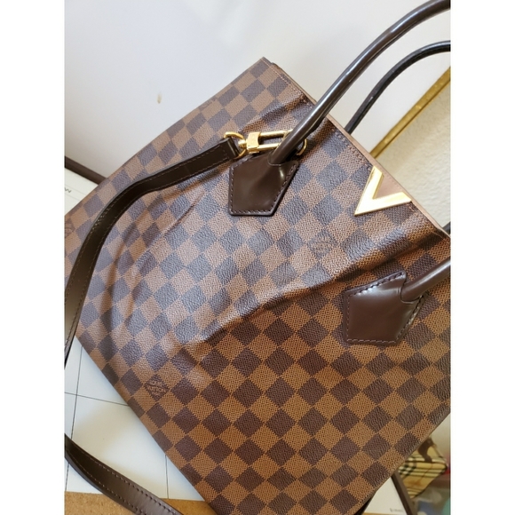 Auth Louis Vuitton Kensington Damier Ebene Bag - Picture 10 of 12